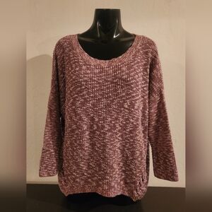Express Maroon Knit Sweater